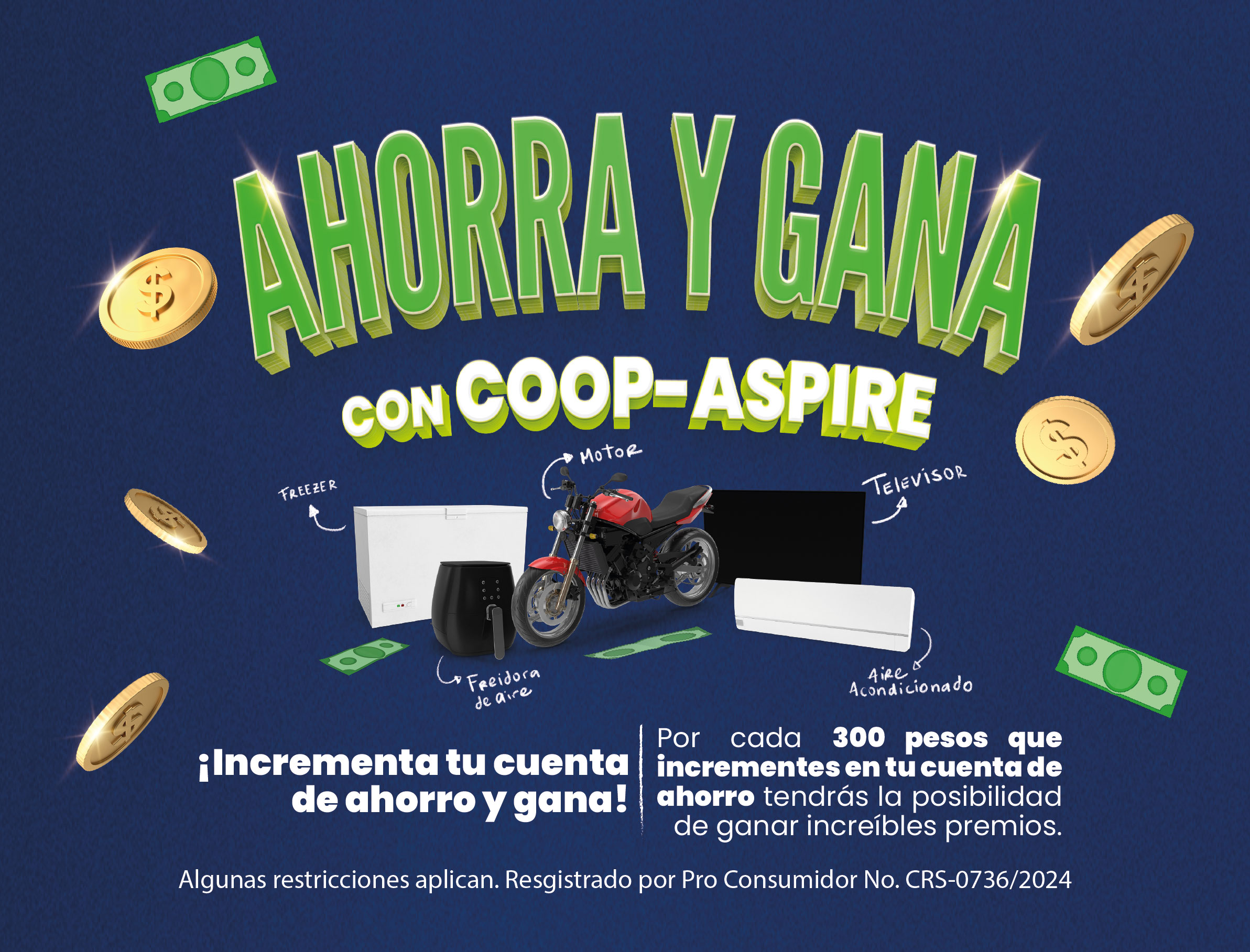 Sorteo COOPASPIRE 2024 mobile